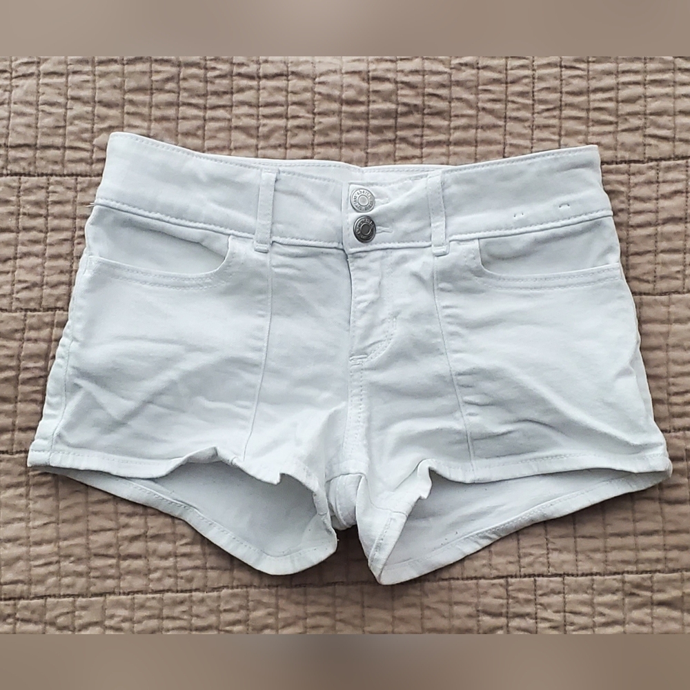 Abercrombie Kids White Jean Short Girl's Size  11/12
